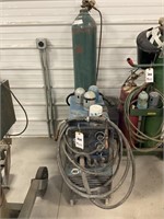 Millermatic 251 Wire feed welder with bottle