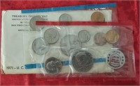 1971 UNC U.S. Mint Set