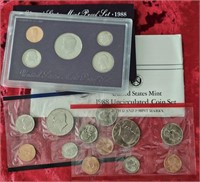 1988 U.S Proof & Mint Sets