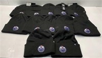 Lot of 12 Oilers NHL Toques - NEW $480