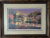 Andrew Warden "Ford at Dusk", Signed, COA