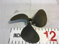 Brass propeller blade