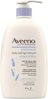 Aveeno Stress Relief Body Wash for Dry Skin with