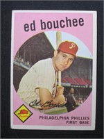 1959 TOPPS #39 ED BOUCHEE PHILLIES VINTAGE