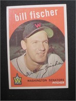 1959 TOPPS #230 BILL FISCHER SENATORS