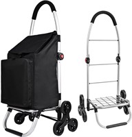 $80 Foldable Shopping Cart (Black)