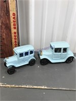 Cast iron old time cars