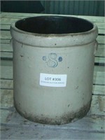 8-gallon stoneware crock