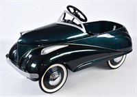 Restored Steelcraft Lincoln Zephyr Pedal Car
