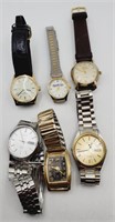 (E) Wrist Watches - Timex, Gruen, Seiko,