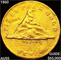 1860 Clark Gruber $10 Gold Eagle HIGH GRADE
