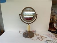 le sided Touch Light Magnifying Mirror