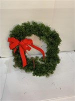 Wreath with Red Bow