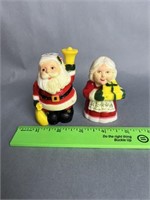 Mr. and Mrs. Clause Salt and Pepper Shaker