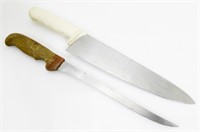 Case BR12-9F Filet Knife & Dexter Chef's Knife