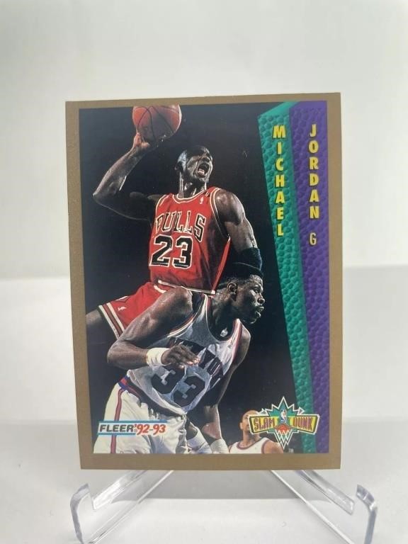 92-93 Fleer Michael Jordan Slam Dunk No.273