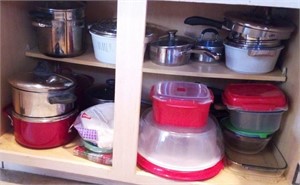 F - COOKWARE, FOOD STORAGE CONTAINERS (K28)