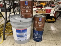 5 GALLON DRYWALL PRIMER AND 3 GALLON PAINT