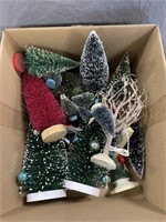 Assorted Holiday Miniature Trees