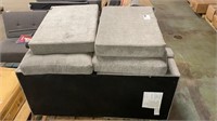 1 INCOMPLETE Gray Sectional Couch Piece