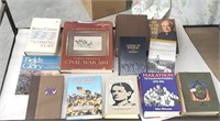 Box miscellaneous books including civil war, Jack