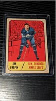 1967 68 Topps Hockey Jim Pappin #78