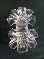 Pink Depression Glass Dish