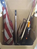 American Flag & Outdoor Tools