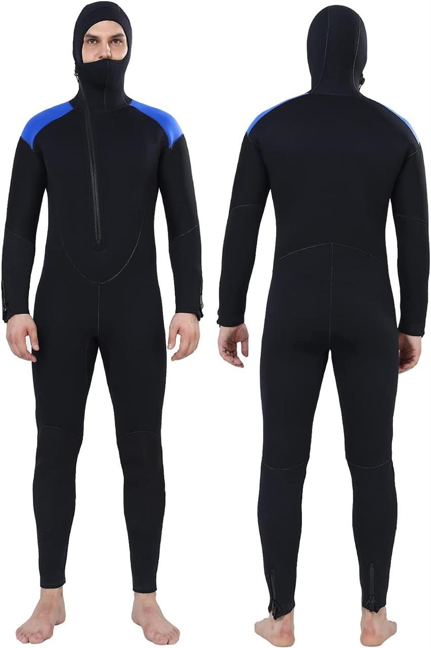 DEHAI 5mm Wetsuit Mens Neoprene Diving Wet Suits w
