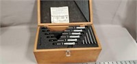 L.S. Starrett Micrometer Caliper Set