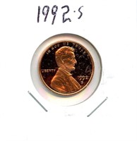 1992-S Proof Lincoln Cent