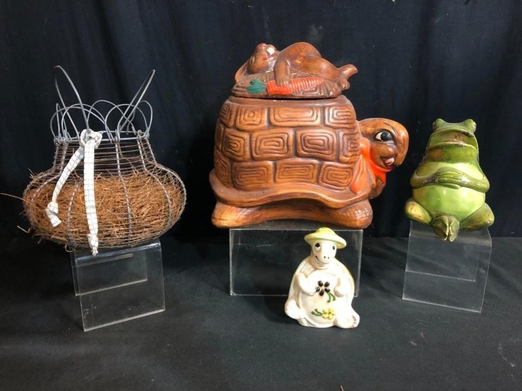 Cookie Jar, Egg Basket, & More