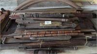 Vintage Wood Spindles / Wood Pieces Lot