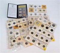 Lot, assorted world coins