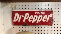 13 x 5 antique porcelain Dr Pepper sign
