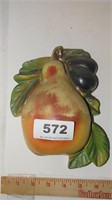 vintage pear string holder