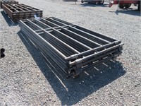 (2) 10' Heavy Duty GoBob Weld On Livestock Gates