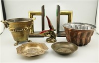 Estate Lot Metalware. Brass Copper