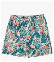 New (Size 10T) Quick Dry Printed Beach Swim Trunk