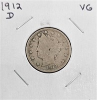 1912 D Liberty V Nickel