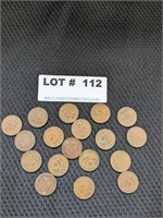 18-1904 Indian Head Pennies