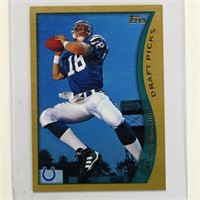 Peyton Manning 1998 Topps Rookie card