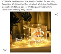 MSRP $29 Wedding Card Box