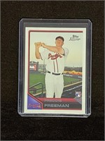 Freddie Freeman 2011 Topps Baseball ROOKIE CARD
