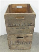 H.P. Byrd & Hearty VA Apple Boxes