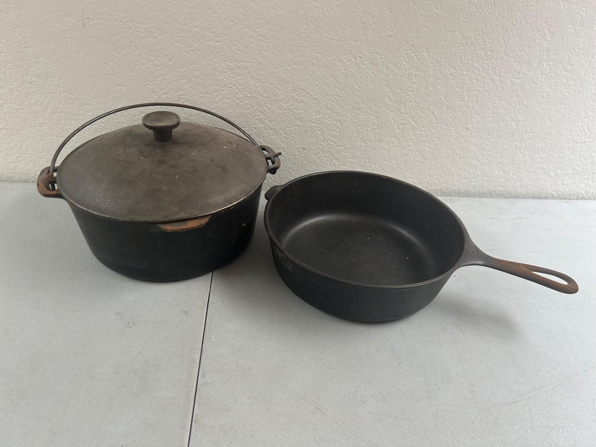 Wagner Cast Iron Cooking Pots