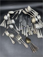 Wallace Sterling Rose Point 1934 (70+ Pieces)