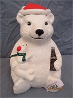 1998 Coca Cola Polar Bear Cookie Jar