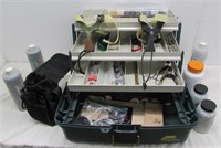 Plano tackle box containing sling shot related