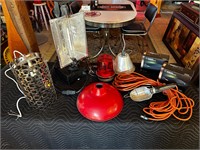 Various Lamps/Shades/Duracell Powermats